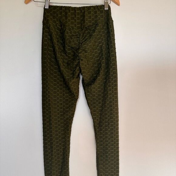 Olive Green Active Two piece honeycomb set - Picture 5 of 16